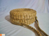 Natural Straw Stylish Handmade Round Sling Bag(#785)-thumb-1