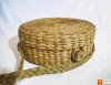 Natural Straw Stylish Handmade Round Sling Bag(#785) - Getkraft.com