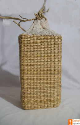 Kauna Water Juice Wine Bottle Carrier Basket(#787)-gallery-1