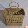 Natural Straw Handmade Net Shopping Bag(#792)-thumb-1