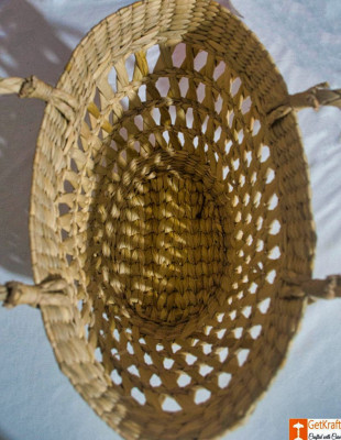 Natural Straw Tote Picnic Bag(#796)-gallery-3