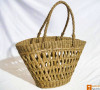 Natural Straw Tote Picnic Bag(#796)-thumb-0