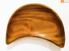 Wooden Acacia Crescent Moon Shaped Catch-all Tray(#813)-thumb-2