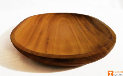 Wooden Round Valet Catch-all Tray(#814)-gallery-1