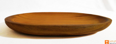 Wooden Round Valet Catch-all Tray(#814)-gallery-2