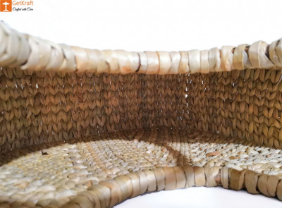 Natural Straw Mini U-Bag for Women(#848)-gallery-2