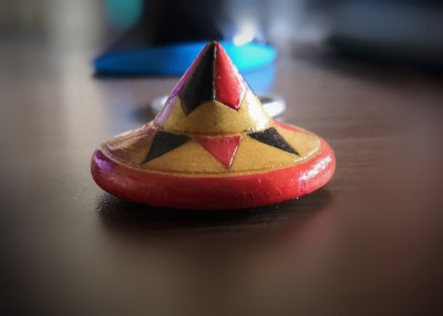 Colored Bamboo Key Ring Jaapi Design(Set of 3)(#854)-gallery-1