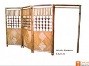 3 Panel Bamboo Wall Partition for Home Office Use(#861) - Getkraft.com