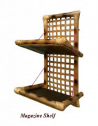 Bamboo Handcrafted Magazine Holder(#880) - Getkraft.com
