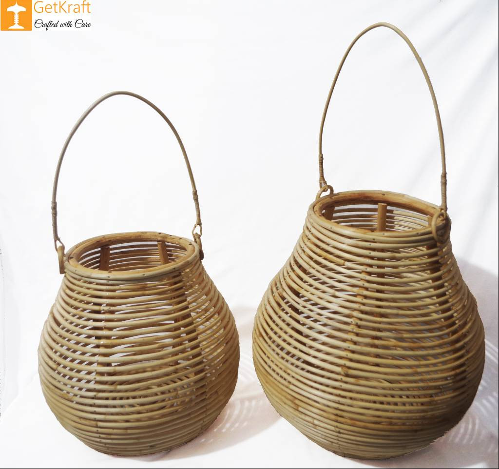 Cane Multipurpose Matka Basket (889),Cane Basket,cane matka,Cand