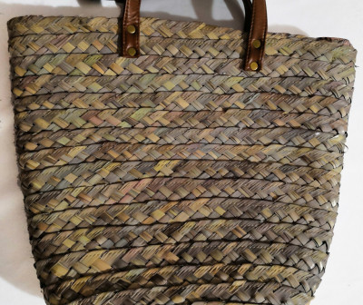 Stylish Handbag made of Palm Leaves(#899)-gallery-1