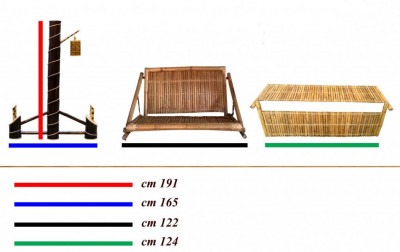 Bamboo Swinging Chair Jhoola(#905)-gallery-1