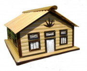 Bamboo Handicraft Table Craft(#912) - Getkraft.com