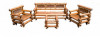 Bamboo Sofa Set with Table(#920) - Getkraft.com