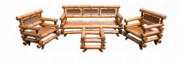 Bamboo Sofa Set with Table(#920) - Getkraft.com