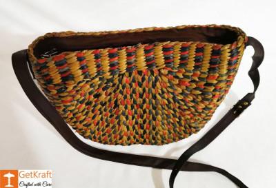 Straw Handbag BG060BYR(#921)-gallery-1