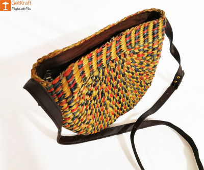 Straw Handbag BG060BYR(#921)-gallery-2