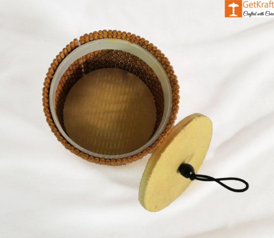 Bamboo Cylindrical Box(#927)-gallery-2