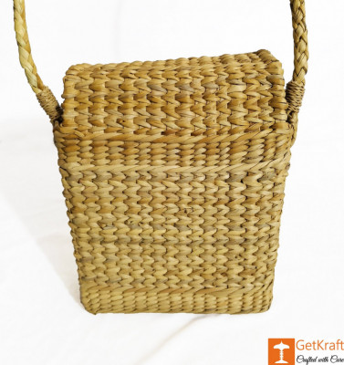 Natural Straw Sling bag for Women(#961)-gallery-1
