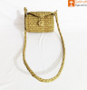 Handcrafted Natural Straw Sling Bag(#972)-thumb-0