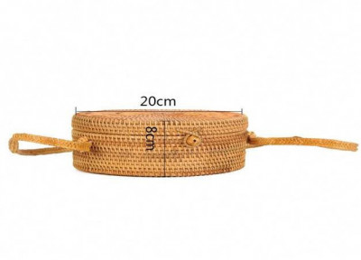 Rattan Sling Bag(#998)-gallery-1